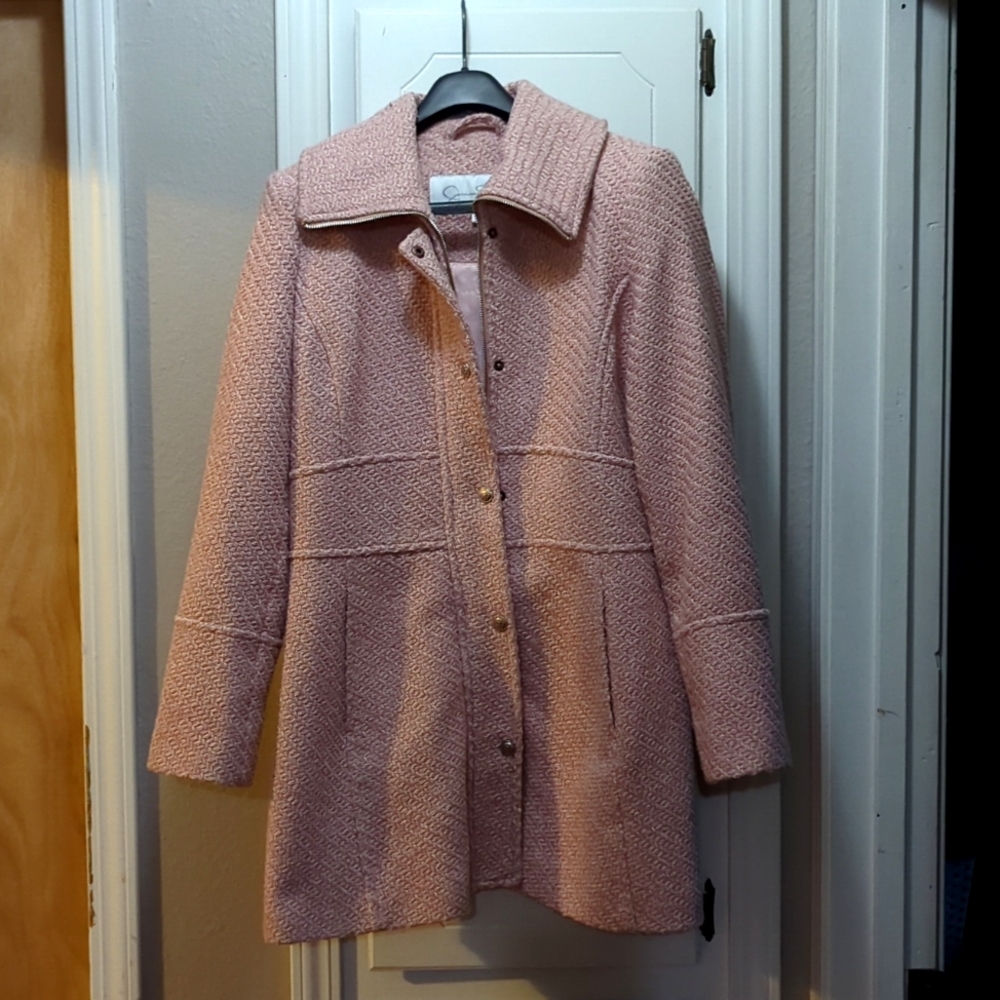 Jessica Simpson Winter Jacket/Coat- Pink (Size Medium)